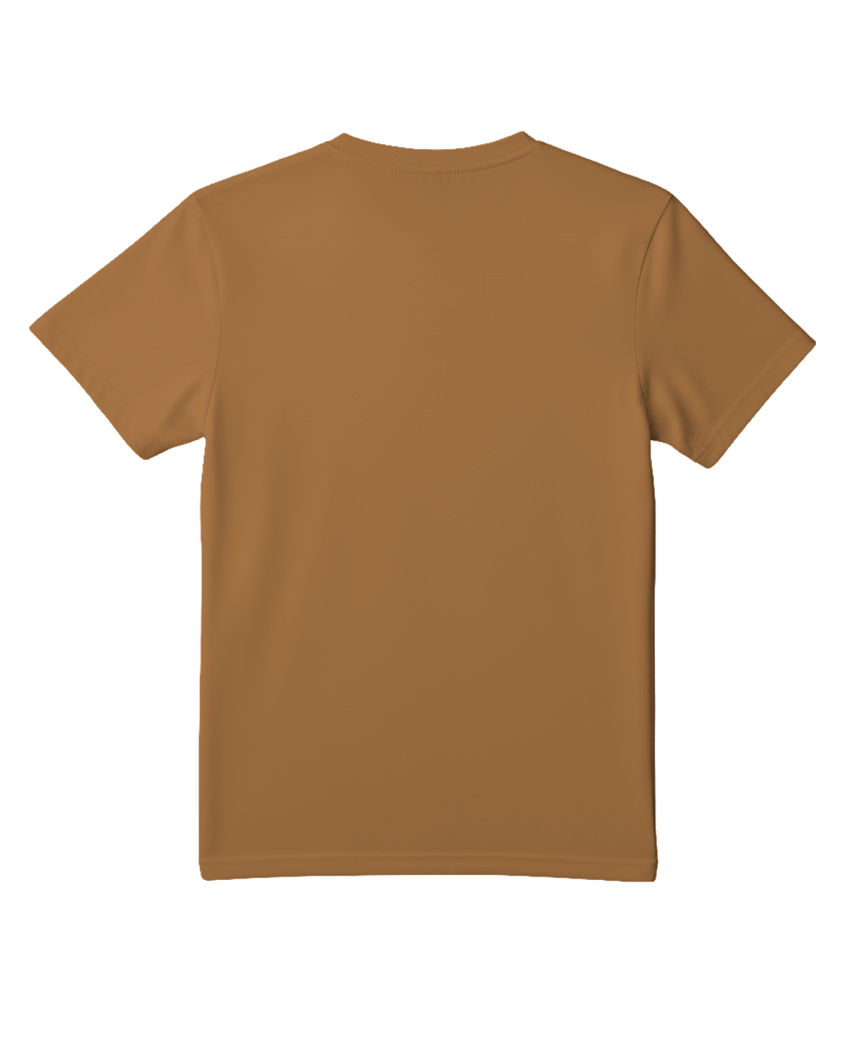 Oversize Tee Nâu mặt sau