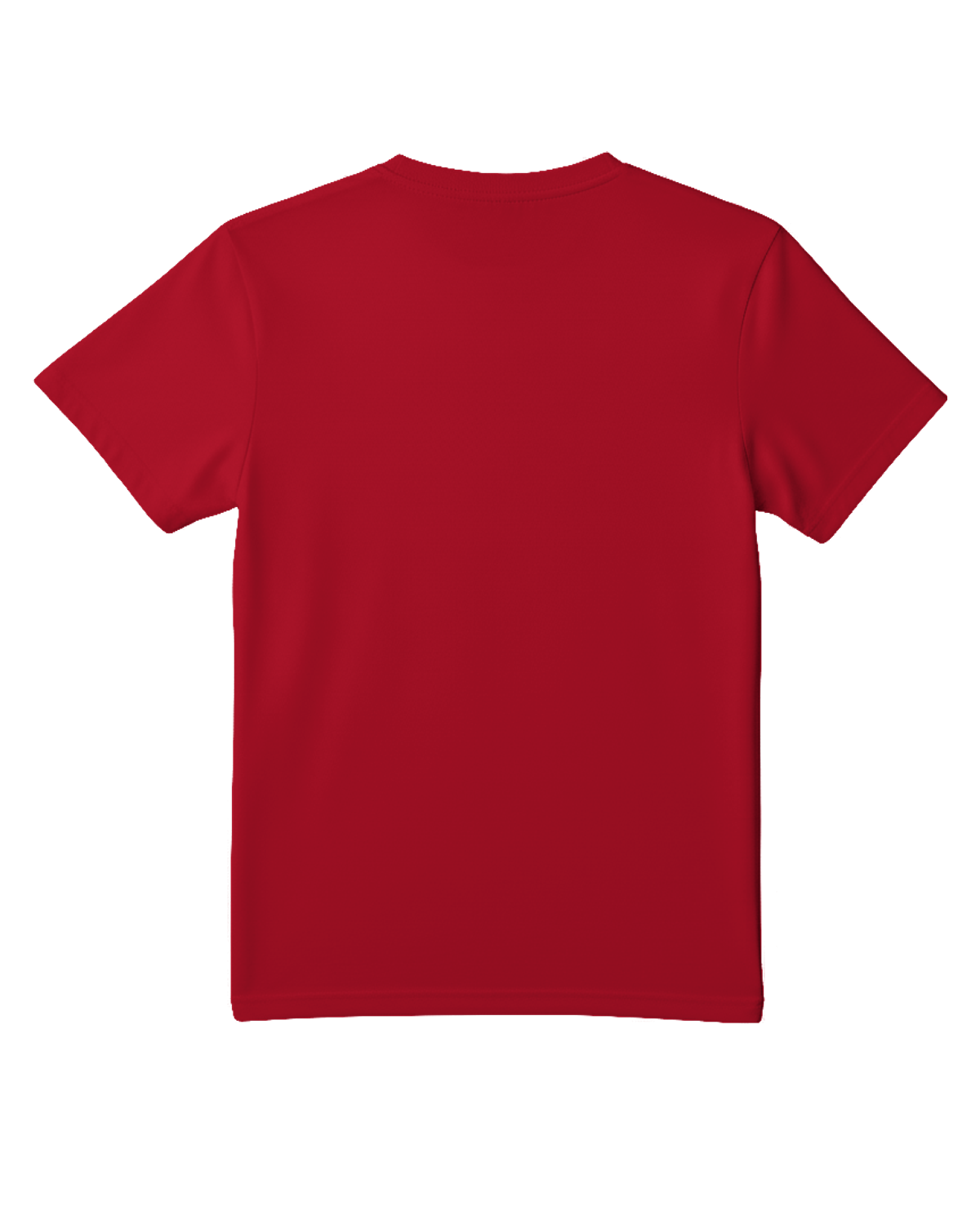 Oversize Tee Đỏ Đô mặt sau