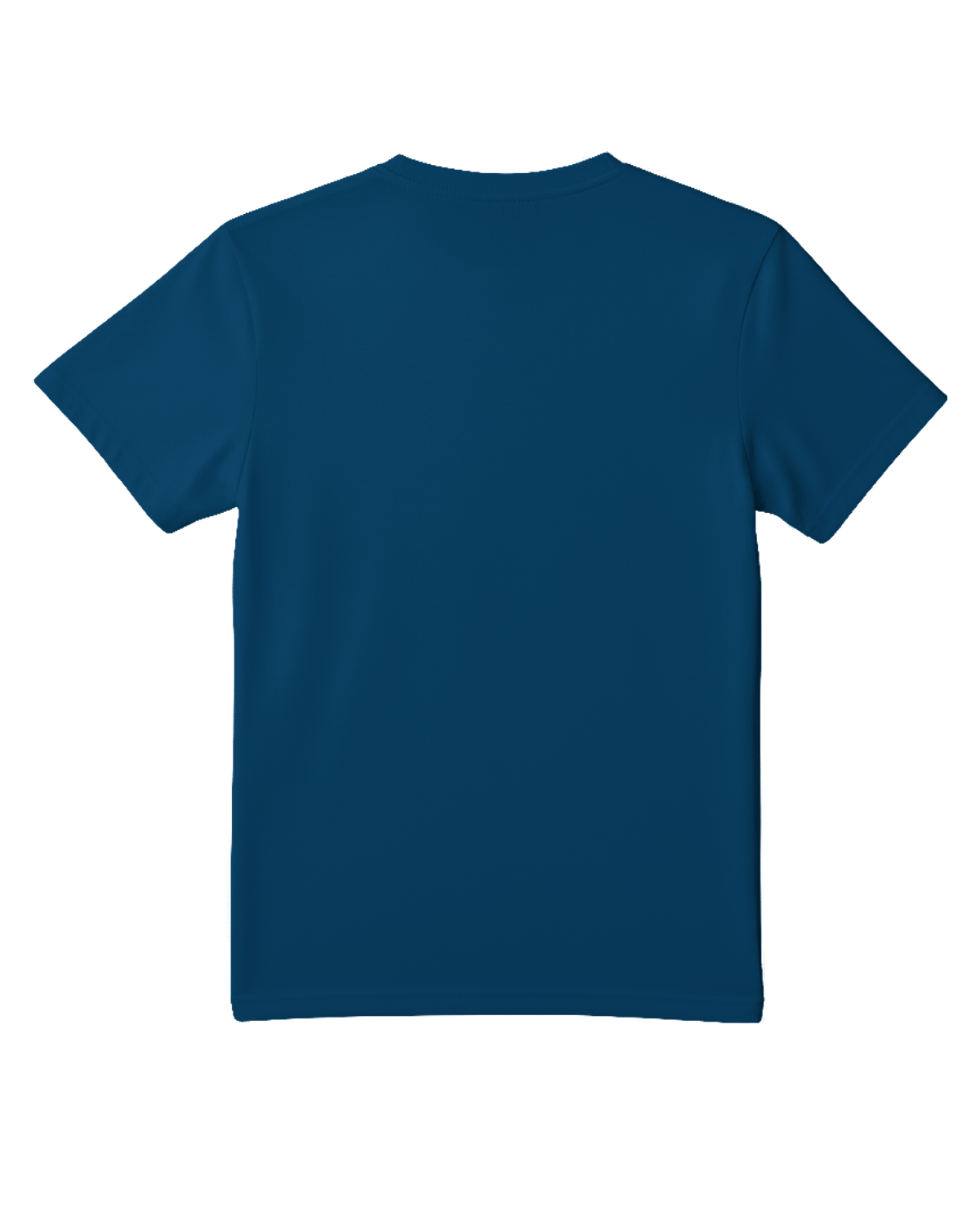 Oversize Tee Xanh Than mặt sau