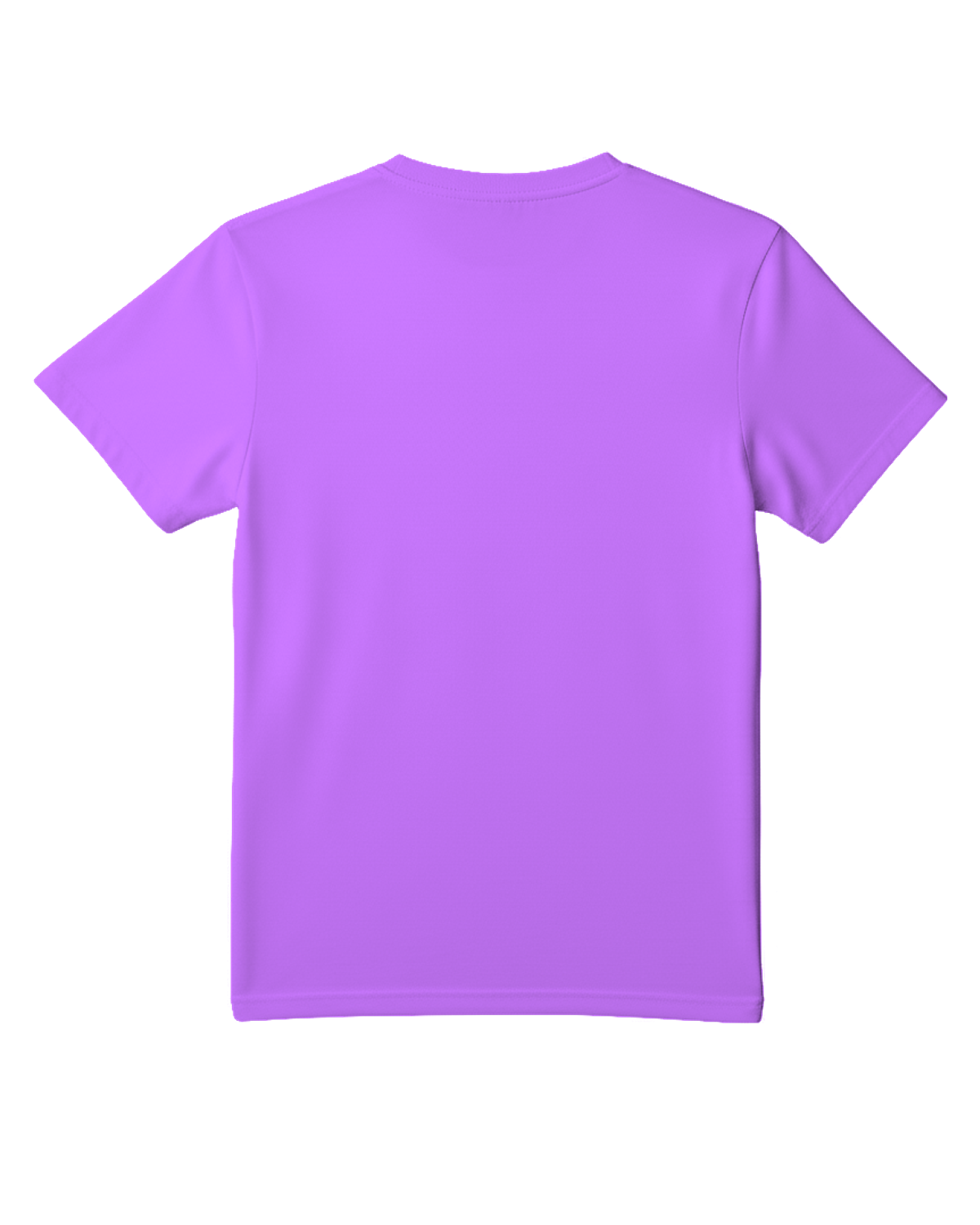 Oversize Tee Tím mặt sau