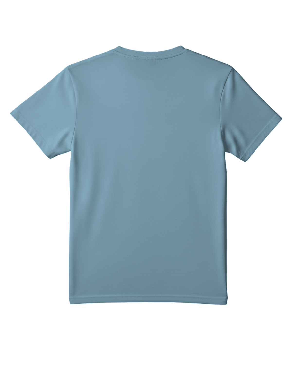 Oversize Tee Xanh Sky mặt sau