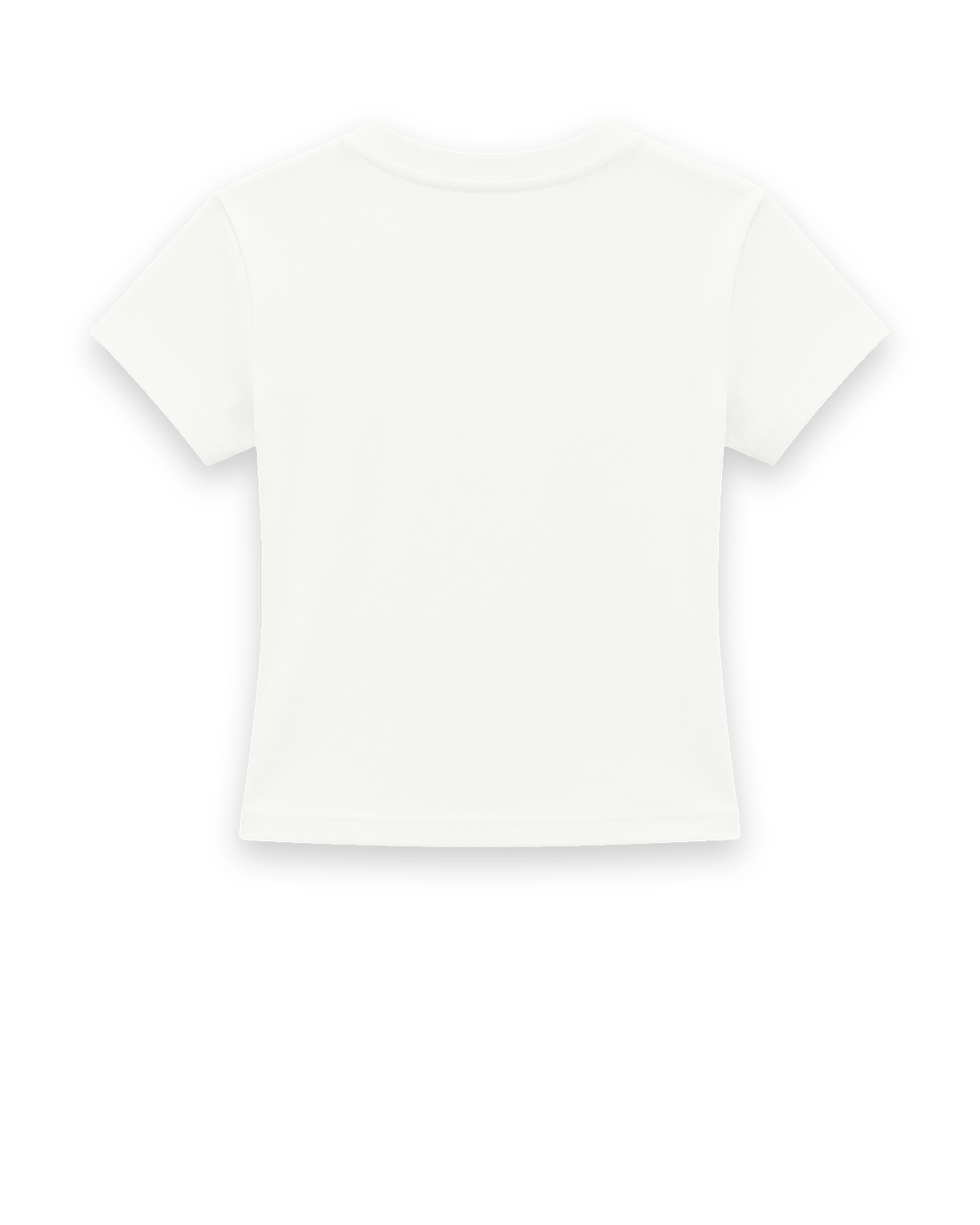 Baby Tee Trắng mặt sau