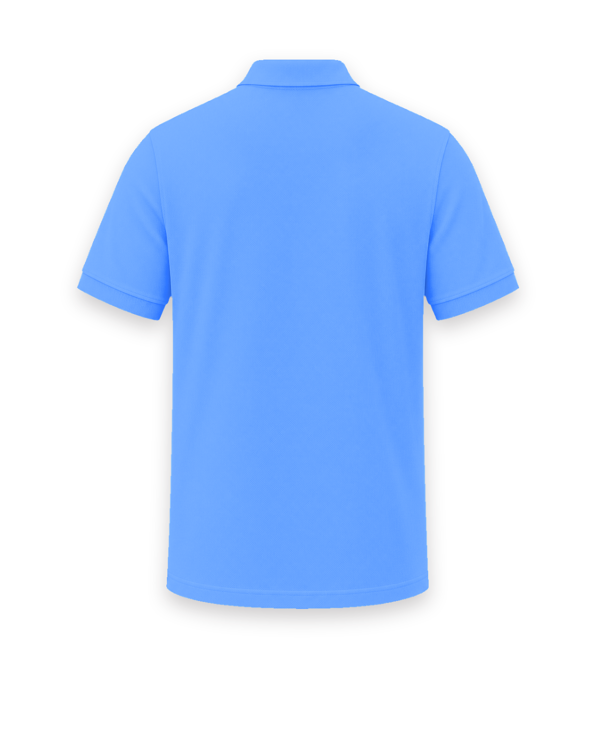 Polo Xanh Dương mặt sau