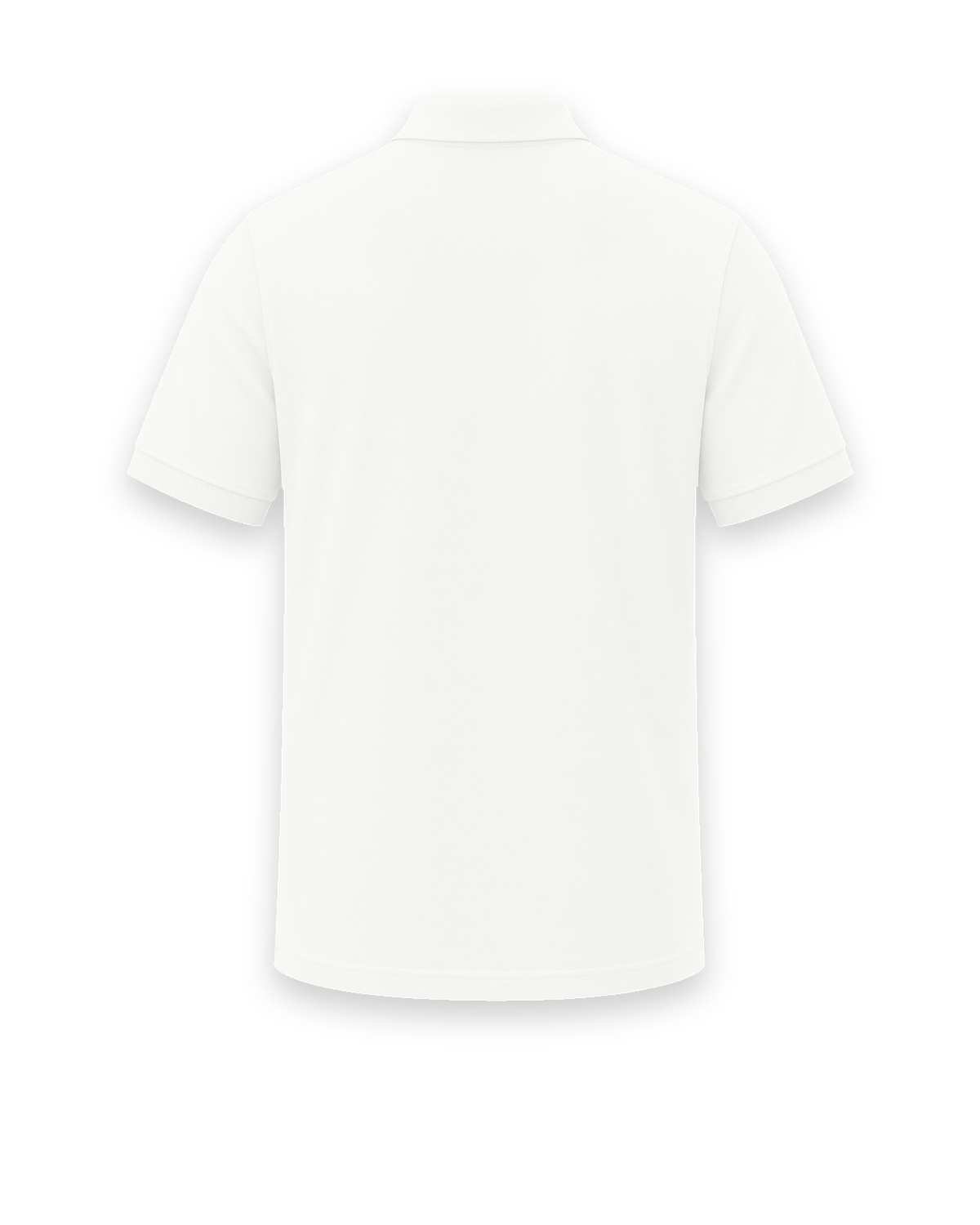 Polo Trắng mặt sau